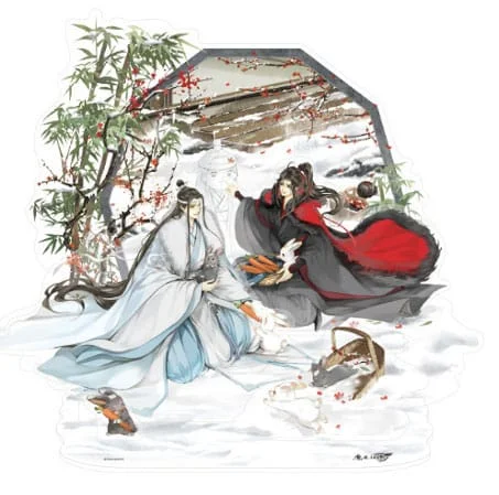 Produktbild zu Grandmaster of Demonic Cultivation - Acrylic Stand - Wei Wuxian & Lan Wangji (Winter Season Series)