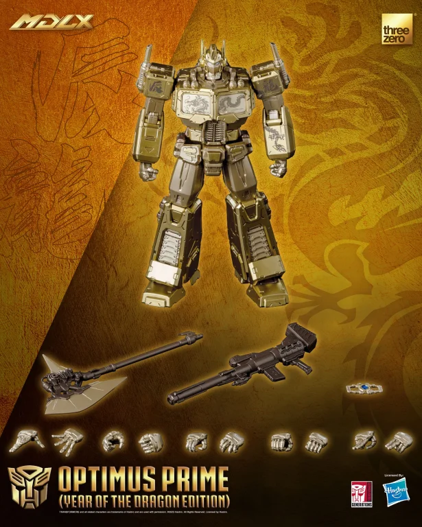 Transformers - MDLX - Optimus Prime (Year of the Dragon Edition)