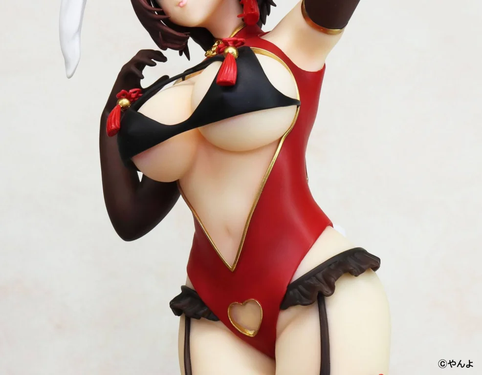 Yanyo - Scale Figure - Yūyu (Red Bunny Ver.)