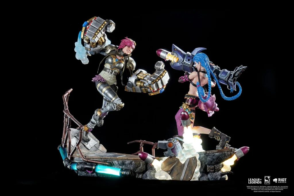 League of Legends - Scale Figure - Vi & Jinx