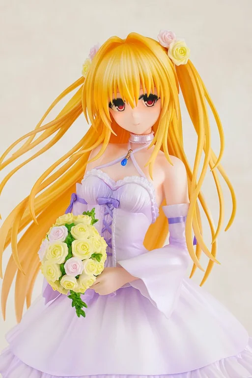 To Love-Ru - Scale Figure - Golden Darkness (Wedding Dress Ver.)