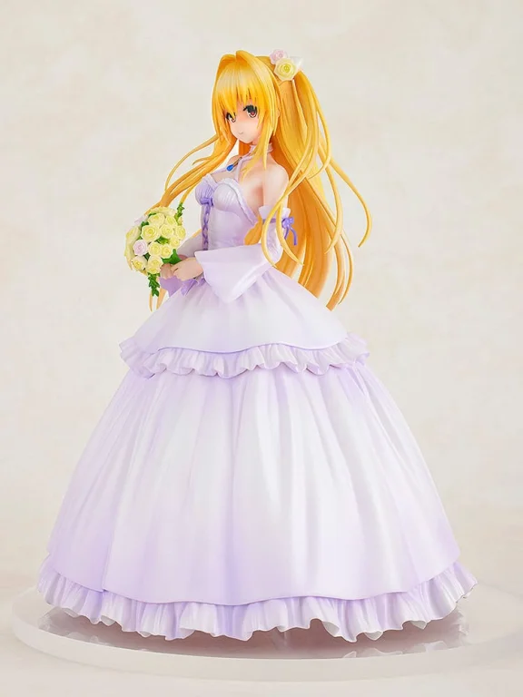 To Love-Ru - Scale Figure - Golden Darkness (Wedding Dress Ver.)