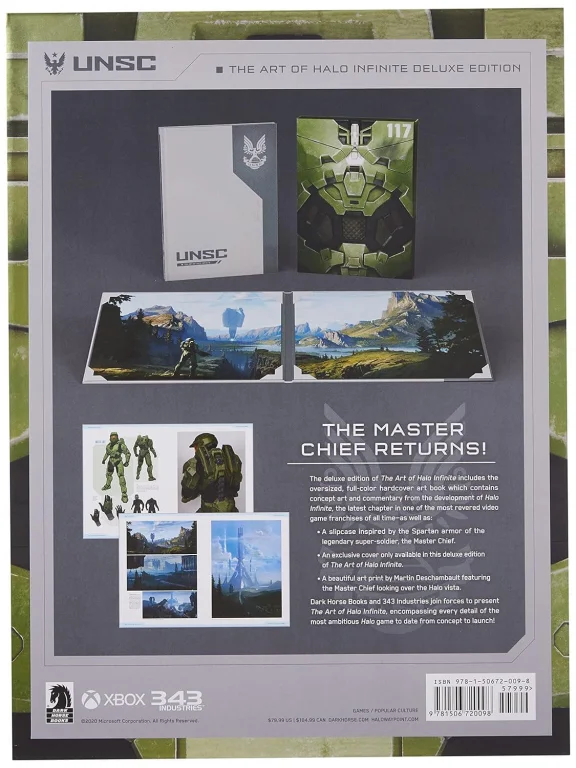 Halo Infinite - Artbook - The Art of Halo Infinite (Deluxe Edition)