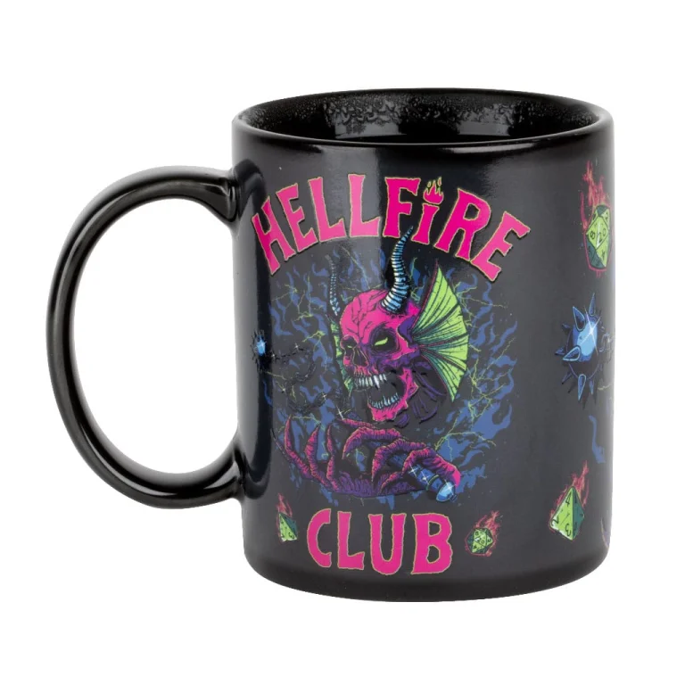 Stranger Things - Tasse mit Thermoeffekt - Hellfire Club