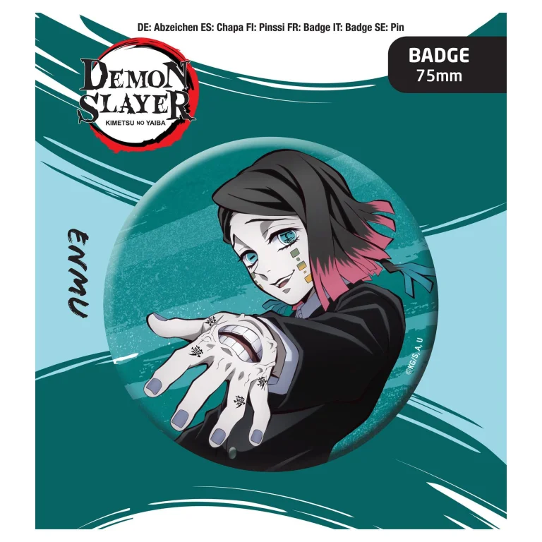 Demon Slayer - Button - Enmu