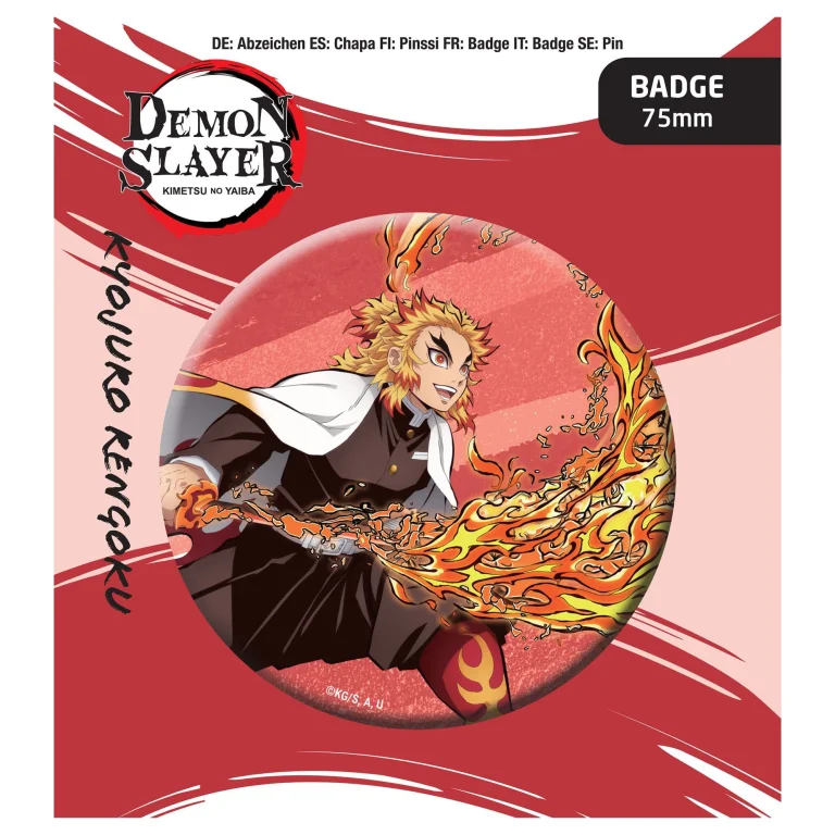 Demon Slayer - Button - Kyōjurō Rengoku