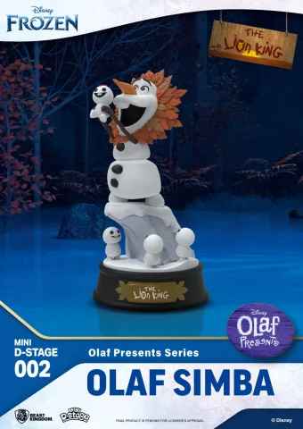 Produktbild zu Die Eiskönigin - Mini D-Stage - Olaf Simba