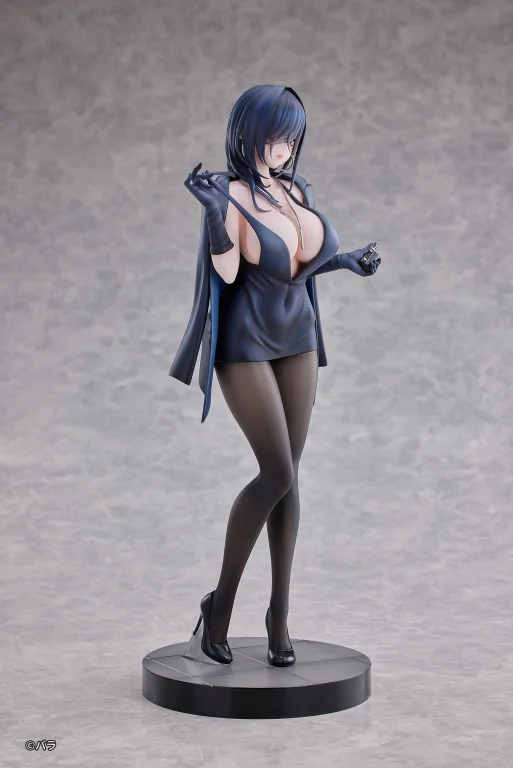 Bara - Scale Figure - Ishimi Yokoyama (Black One-Piece Dress ver.)