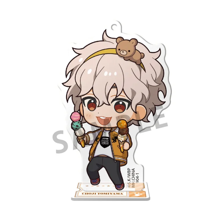 Wind Breaker - Acrylic Stand - Wind Breaker in Theme Park