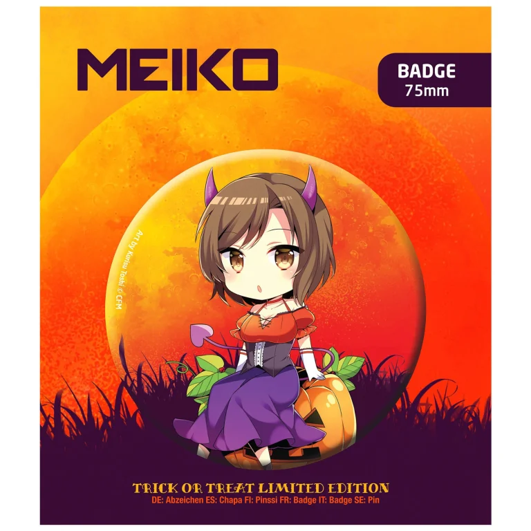 Character Vocal Series - Button - MEIKO (Trick or Treat Halloween Limited Edition)