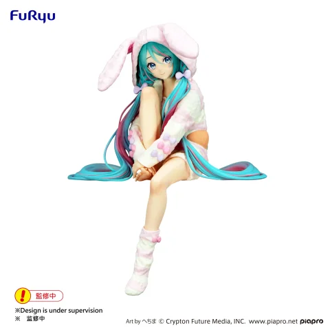 Produktbild zu Character Vocal Series - Noodle Stopper Figure - Miku Hatsune (Usamimi Pajama)