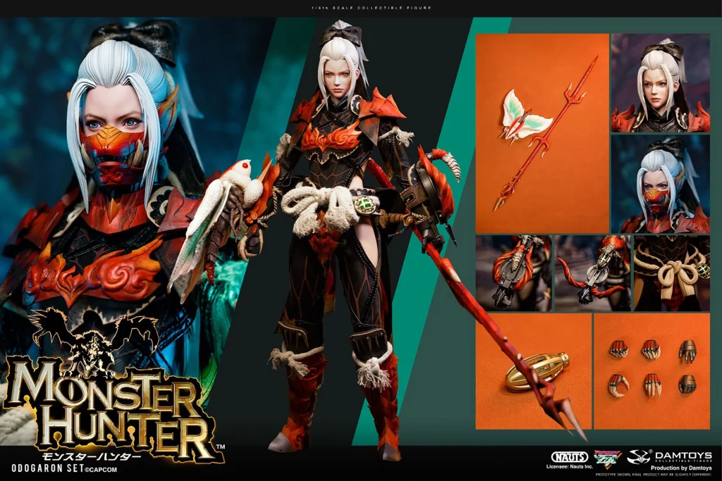 Monster Hunter - Scale Action Figure - Hunter (Garon A Set)