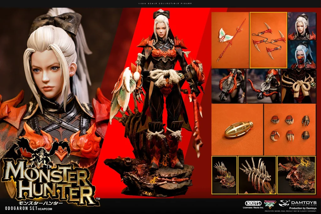 Monster Hunter - Scale Action Figure - Hunter (Garon A Set DX)