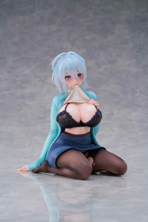 Puusaki Puuna - Scale Figure - Snow Woman Yukino Mifuyu Sitting