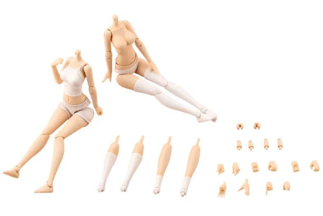 Produktbild zu SOUSAI SHOJO TEIEN - Plastic Model Kit Zubehör - Dress Up Body (M)
