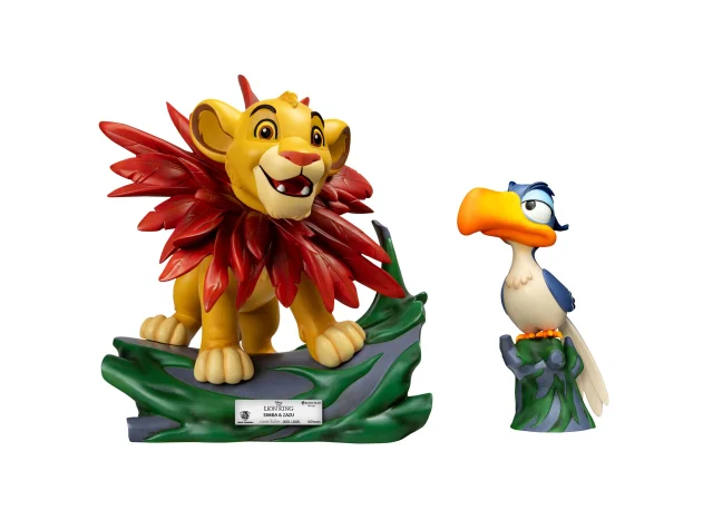 Produktbild zu Der König der Löwen - Master Craft - Simba & Zazu