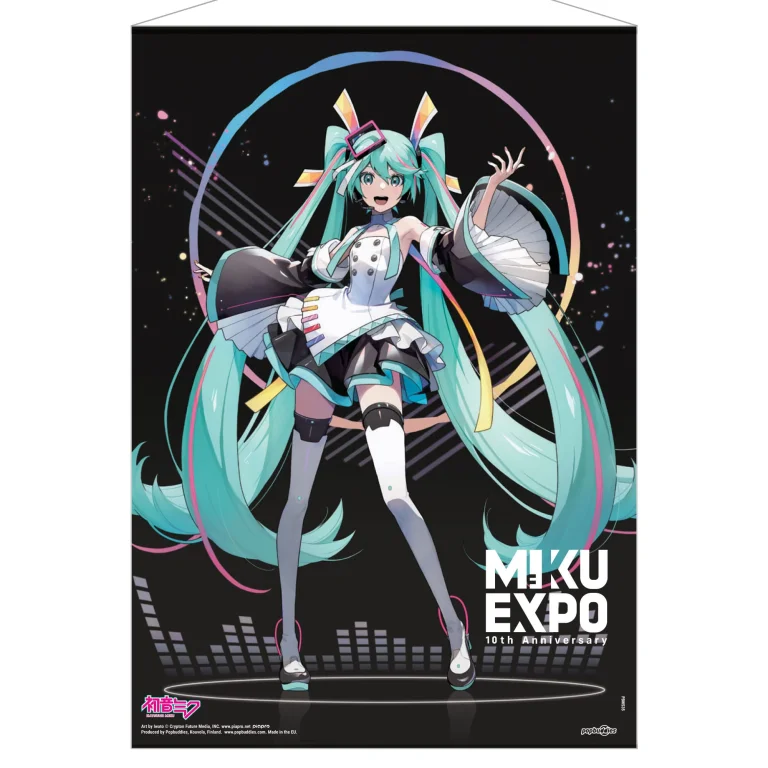 Character Vocal Series - Wallscroll - Miku Hatsune (Miku Expo 10th Anniversary Art by Iwato Ver.)