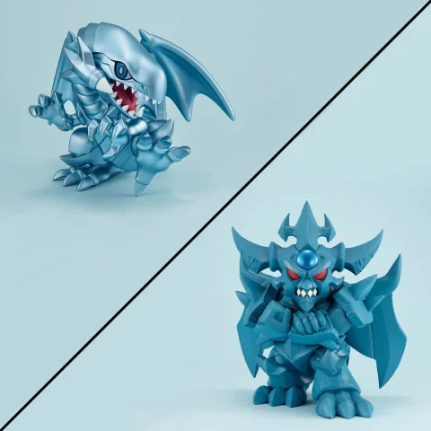 Produktbild zu Yu-Gi-Oh! - MEGA TOON - Blue-Eyes White Dragon & Obelisk the Tormentor (with Gift)