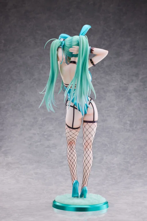 sakiyamama - Scale Figure - Green Twintail Bunny-chan (Fishnet Tights ver.)