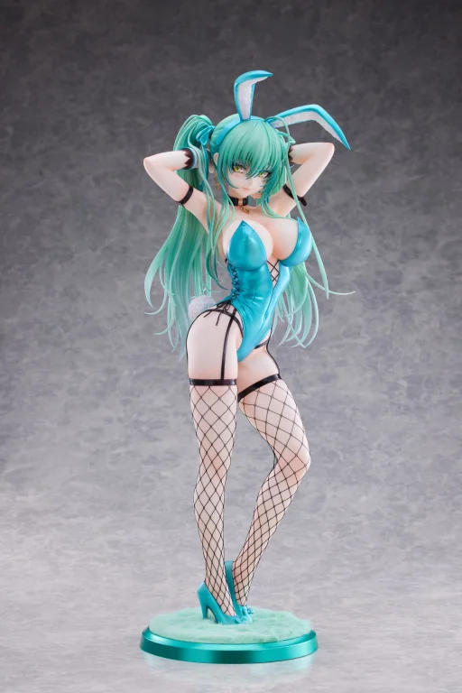 sakiyamama - Scale Figure - Green Twintail Bunny-chan (Fishnet Tights ver.)