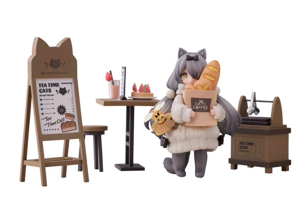 Decorated Life Collection Series - Tea Time Cats - Cat Town Bakery Staff & Customer Set