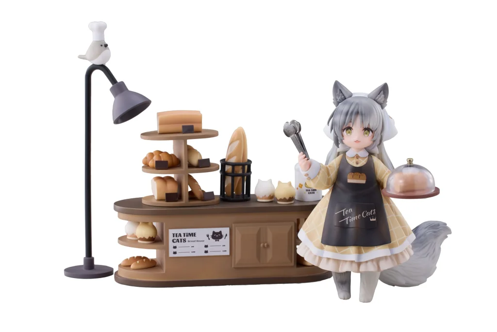 Decorated Life Collection Series - Tea Time Cats - Cat Town Bakery Staff & Customer Set