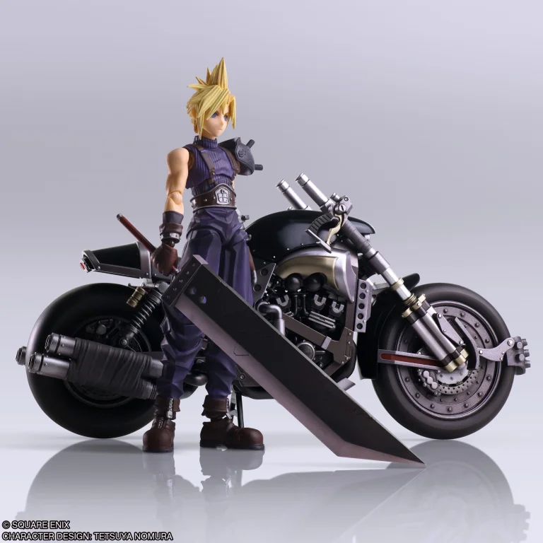 Final Fantasy VII - Bring Arts - Cloud Strife & Hardy-Daytona