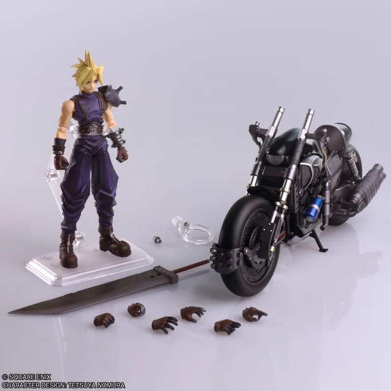 Final Fantasy VII - Bring Arts - Cloud Strife & Hardy-Daytona