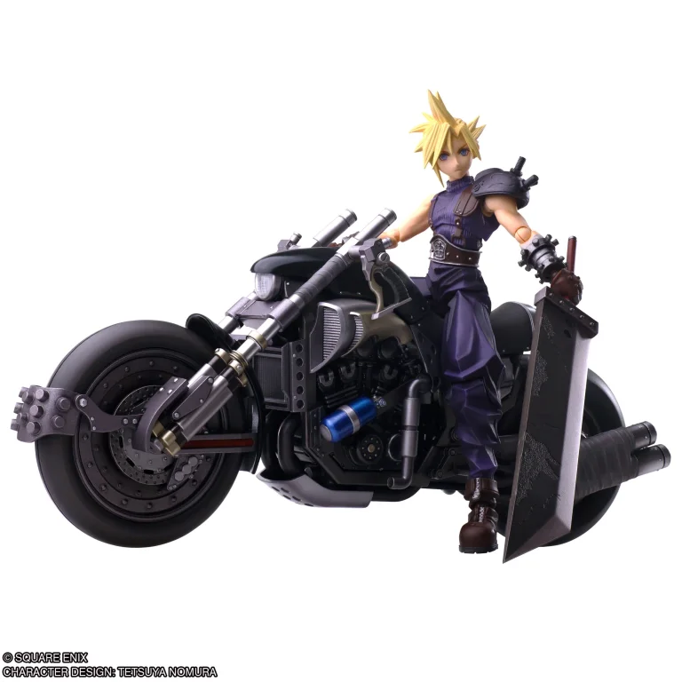 Final Fantasy VII - Bring Arts - Cloud Strife & Hardy-Daytona