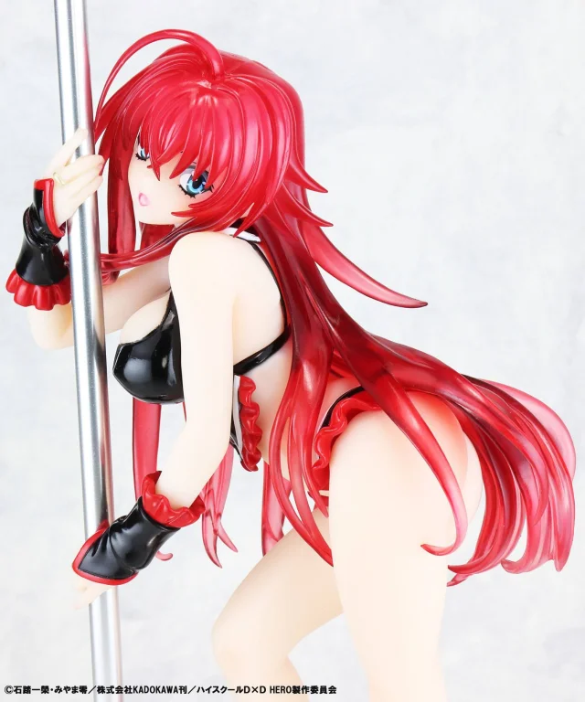 High School D×D - Scale Figure - Rias Gremory (Pole Dance ver. Black Color)