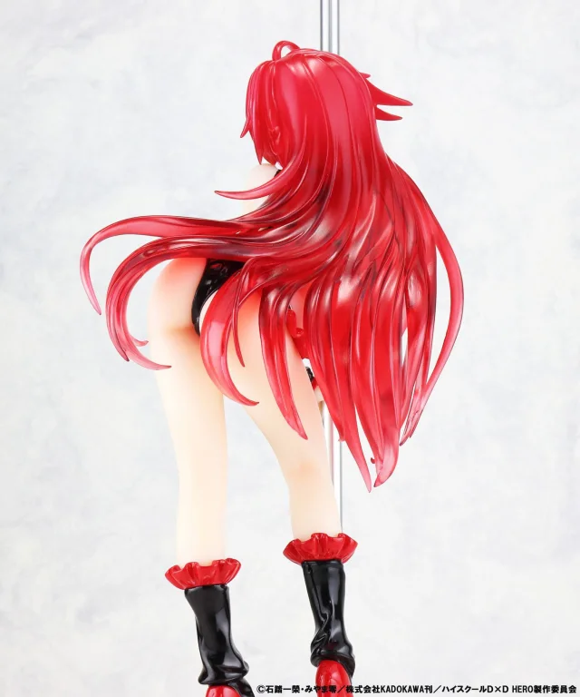 High School D×D - Scale Figure - Rias Gremory (Pole Dance ver. Black Color)