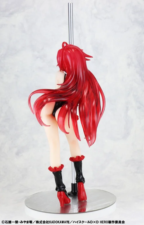 High School D×D - Scale Figure - Rias Gremory (Pole Dance ver. Black Color)