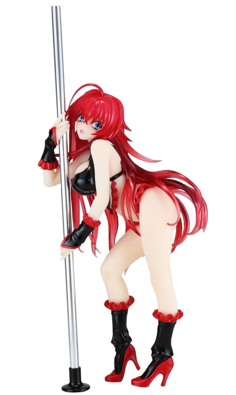 High School D×D - Scale Figure - Rias Gremory (Pole Dance ver. Black Color)