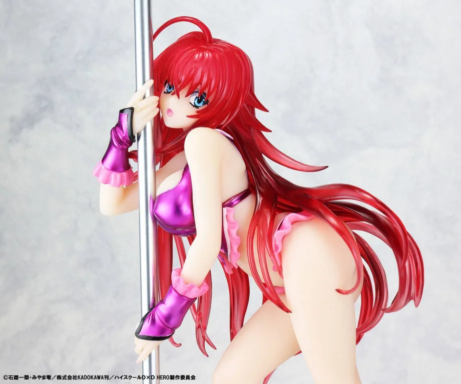 High School D×D - Scale Figure - Rias Gremory (Pole Dance ver. Purple Color)