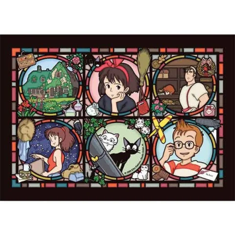 Produktbild zu Kikis kleiner Lieferservice - Art Crystal Puzzle - Stained Glass Characters Gallery
