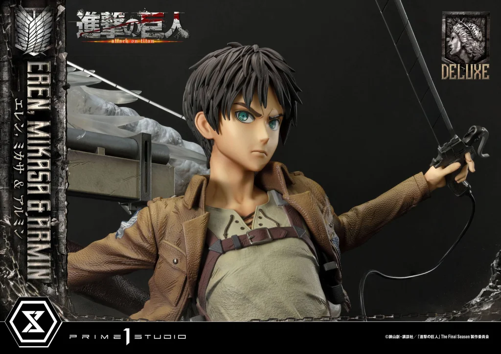 Attack on Titan - Ultimate Premium Masterline - Eren, Mikasa, & Armin (Deluxe Bonus Version)