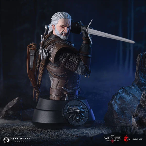 The Witcher - Non-Scale Bust - Geralt von Riva