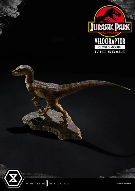 Jurassic Park - Prime Collectible - Velociraptor (Closed Mouth)