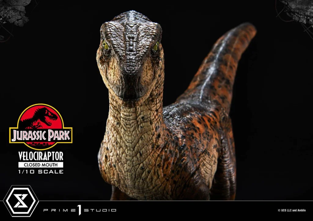 Jurassic Park - Prime Collectible - Velociraptor (Closed Mouth)