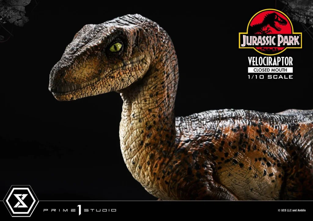 Jurassic Park - Prime Collectible - Velociraptor (Closed Mouth)