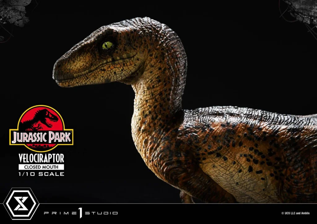 Jurassic Park - Prime Collectible - Velociraptor (Closed Mouth)