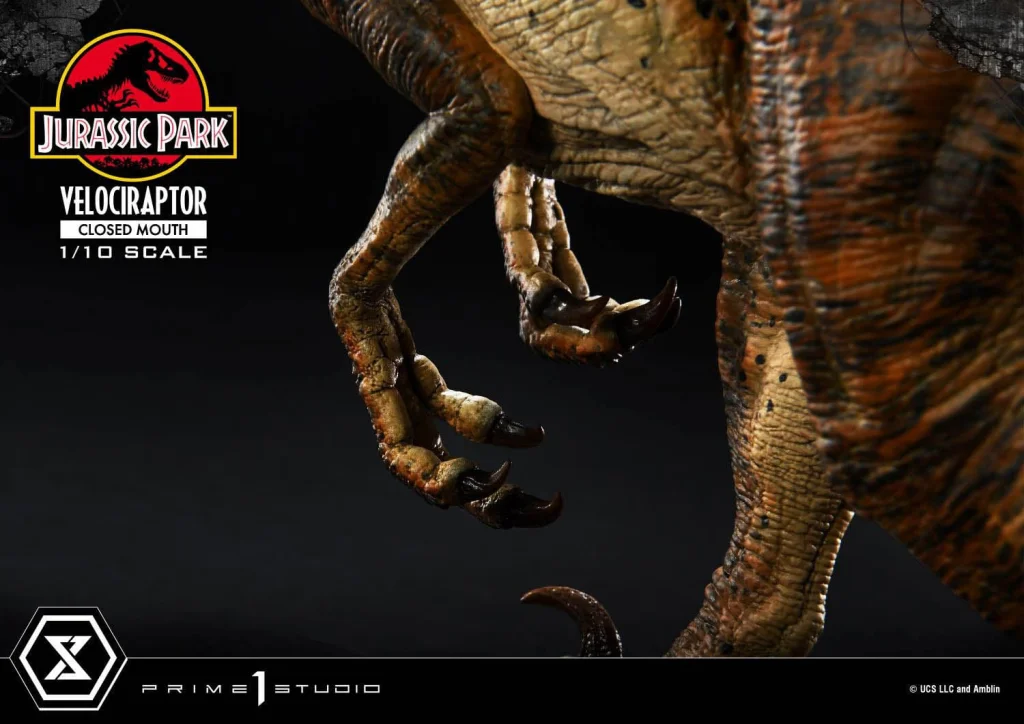 Jurassic Park - Prime Collectible - Velociraptor (Closed Mouth)