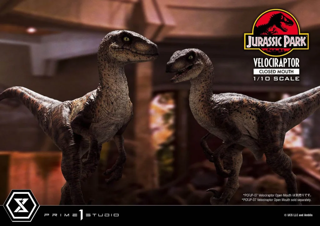 Jurassic Park - Prime Collectible - Velociraptor (Closed Mouth)