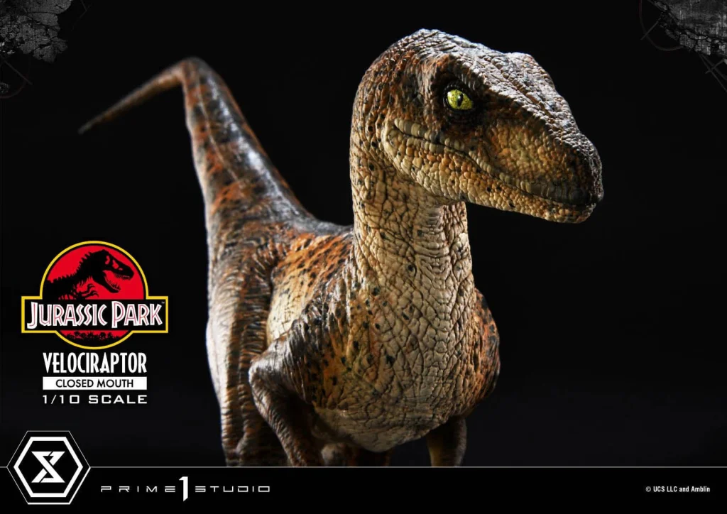 Jurassic Park - Prime Collectible - Velociraptor (Closed Mouth)