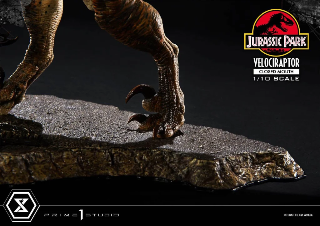 Jurassic Park - Prime Collectible - Velociraptor (Closed Mouth)