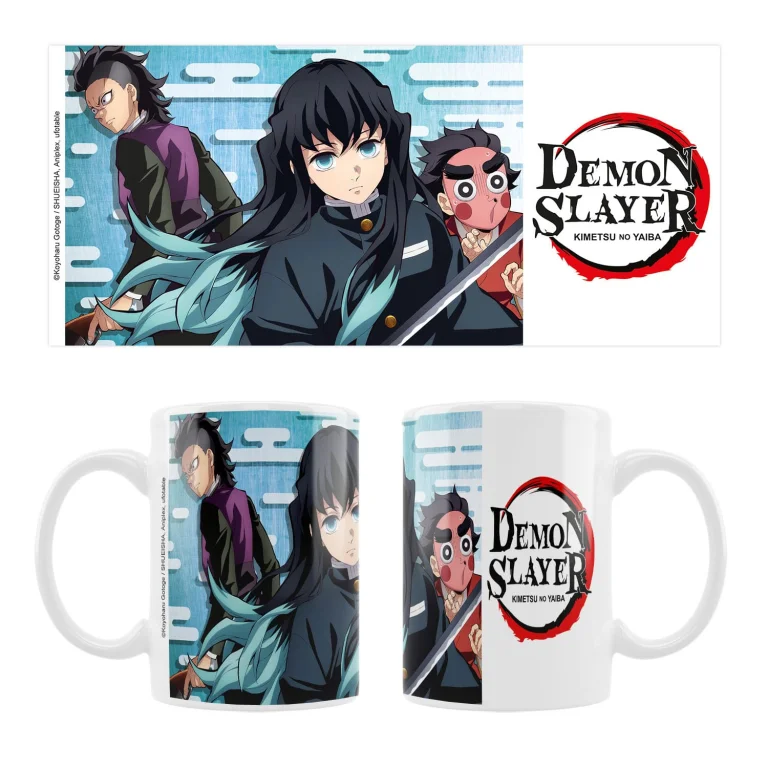 Demon Slayer - Tasse - Gen'ya, Muichiro & Tanjirō