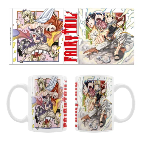 Produktbild zu Fairy Tail - Tasse - Natsu Manga Style