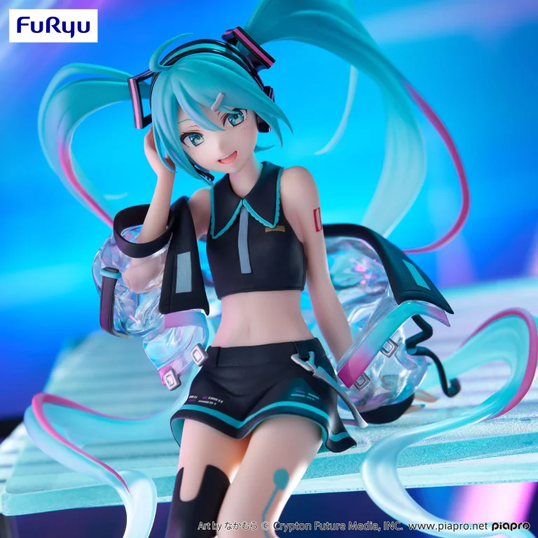 Character Vocal Series - Noodle Stopper Figure - Miku Hatsune (Neon Cyber)