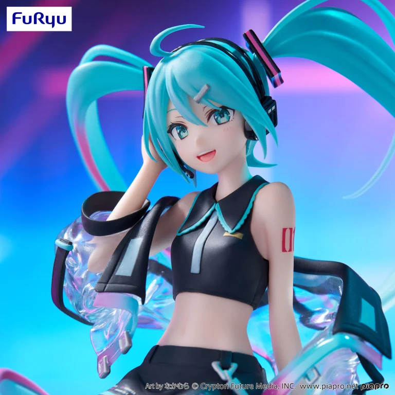 Character Vocal Series - Noodle Stopper Figure - Miku Hatsune (Neon Cyber)