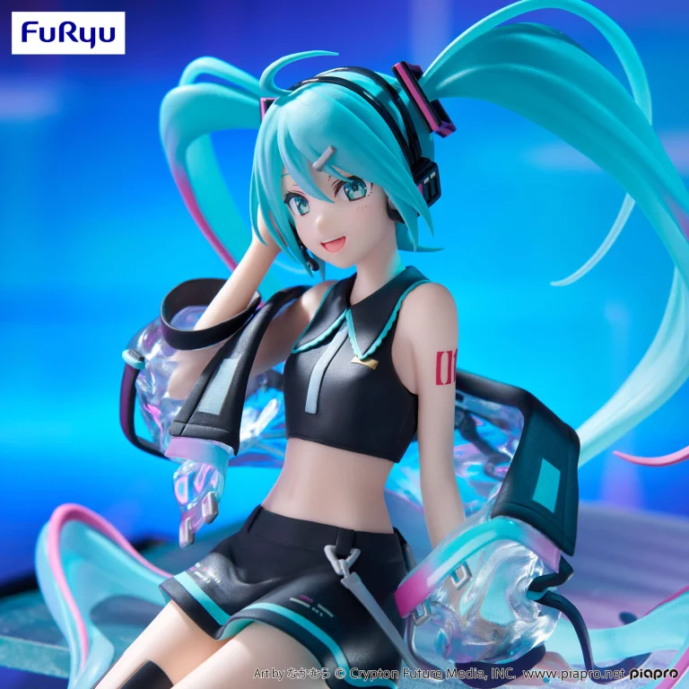 Character Vocal Series - Noodle Stopper Figure - Miku Hatsune (Neon Cyber)